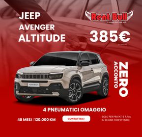 NOLEGGIO A LUNGO TERMINE JEEP AVENGER