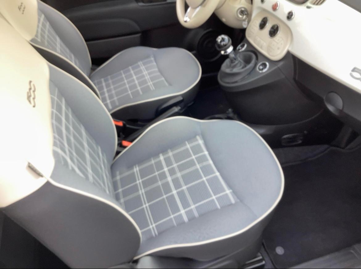 Fiat 500 1.2 Lounge-Km68000-tetto apribile