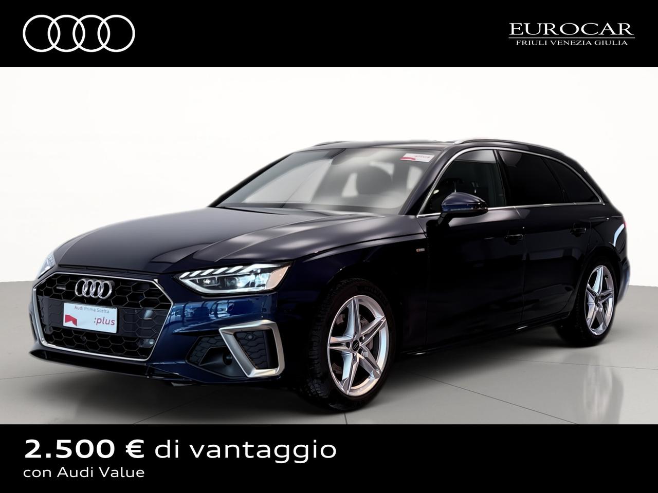 Audi A4 avant 40 2.0 tdi mhev s line edition quattro 204cv s-tronic