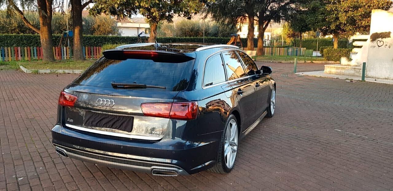 Audi A6 Avant 3.0 TDI 272 CV quattro S tronic s-line,tetto apribile,interni in pelle ghiaccio,fari led bixeno,,cerchi da 20,navigatore ,full optional