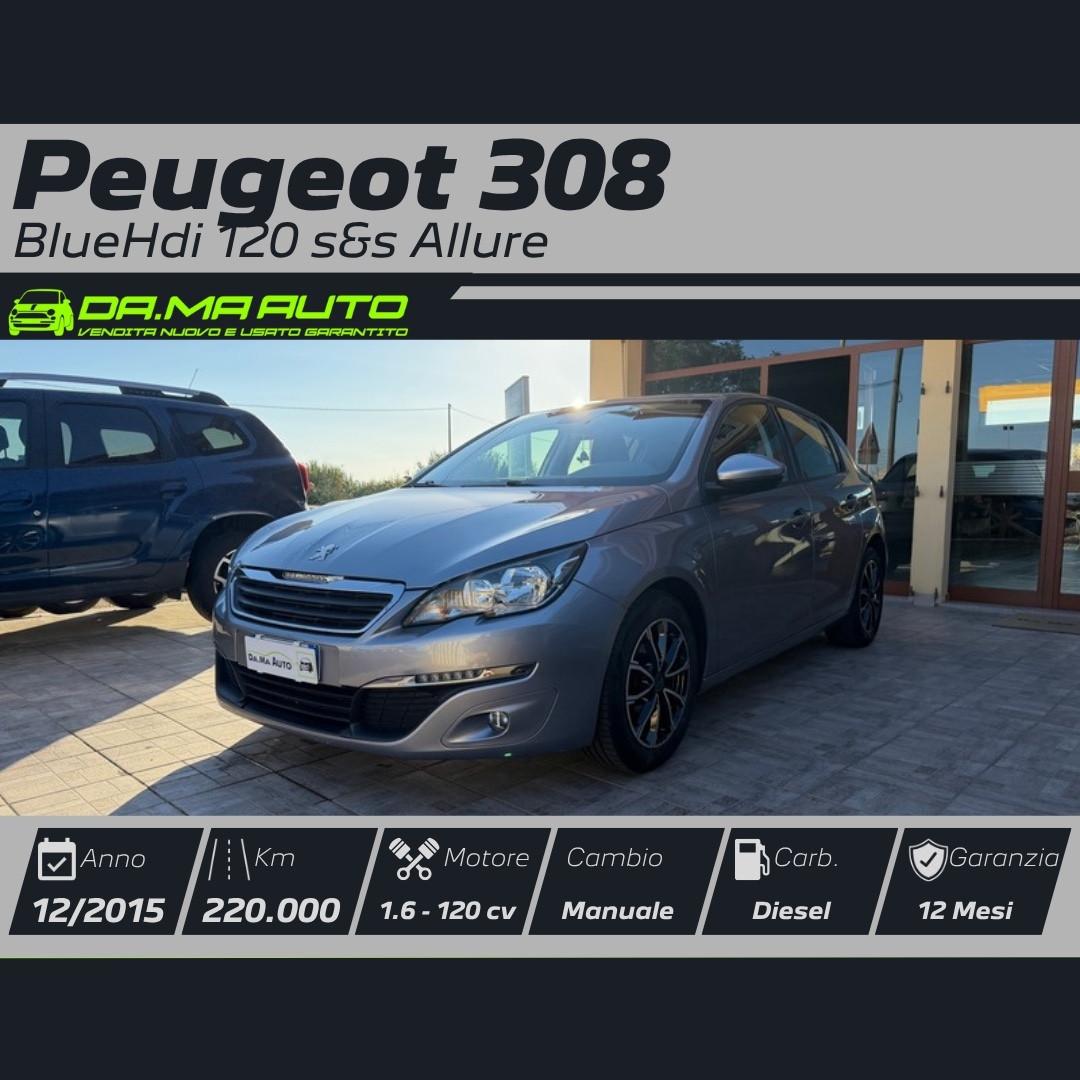 Peugeot 308 BlueHDi 120 S&S Allure