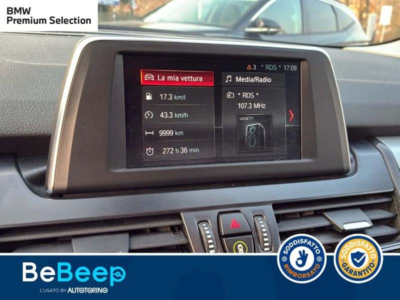 BMW Serie 2 Active Tourer 216D ACTIVE TOURER ADVANTAGE AUTO MY17