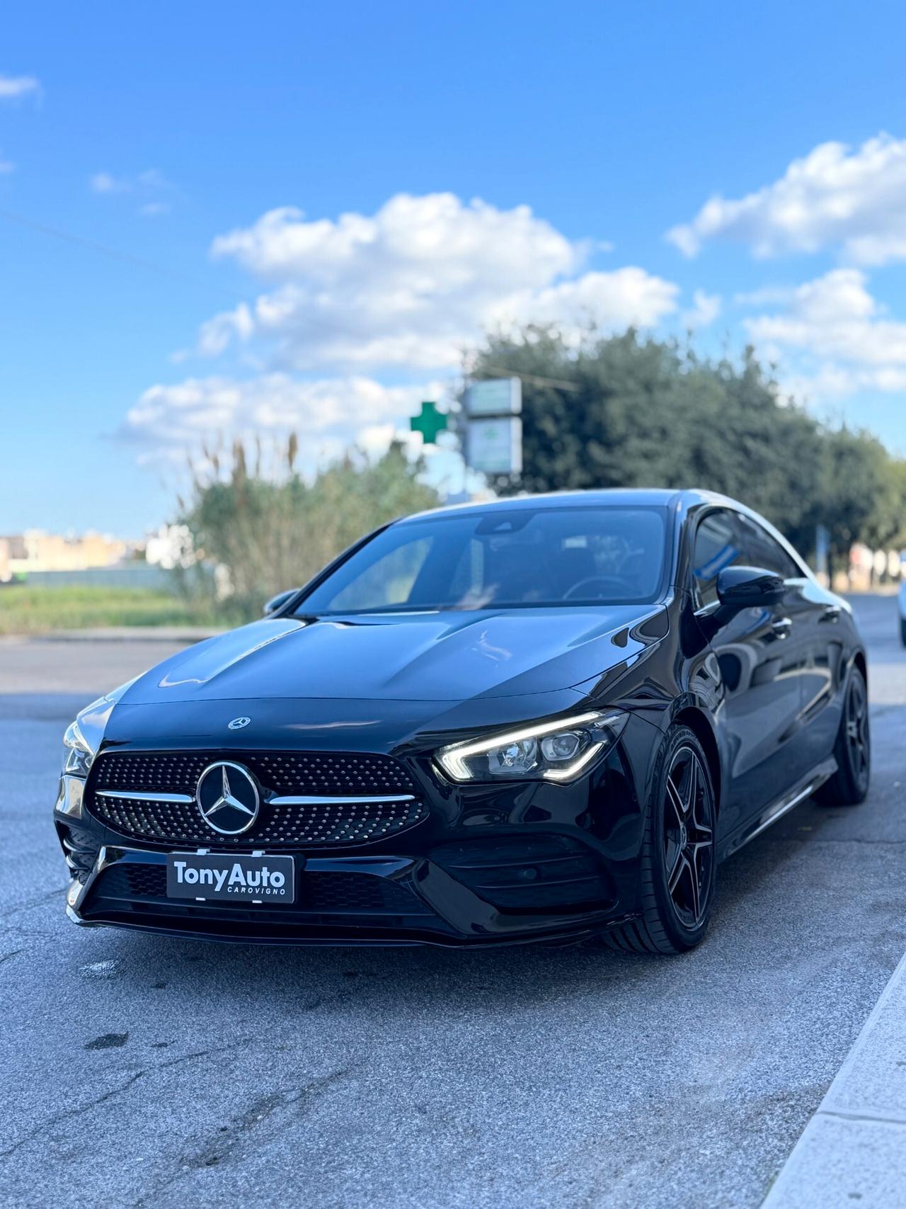Mercedes-benz CLA 200 Coupe d 150 cv Premium auto AMG CON LUCI SOFFUSE,TELECAMERA,APPLE CARPLAY,VIRTUAL COCKPIT