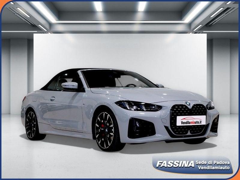 BMW Serie 4 420d Cabrio mhev 48V MSport Pro auto (Presso la sede di Padova)