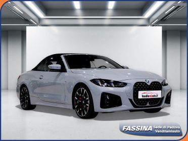 BMW Serie 4 420d Cabrio mhev 48V MSport Pro auto (Presso la sede di Padova)