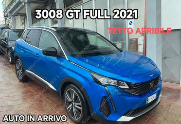 Peugeot 3008 BlueHDi 130 S&S EAT8 GT Tetto FULL 2021