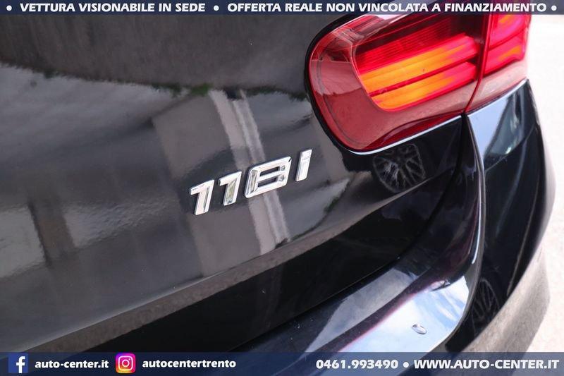 BMW Serie 1 118i MSport Shadow Edition MANUALE M-sport LCI