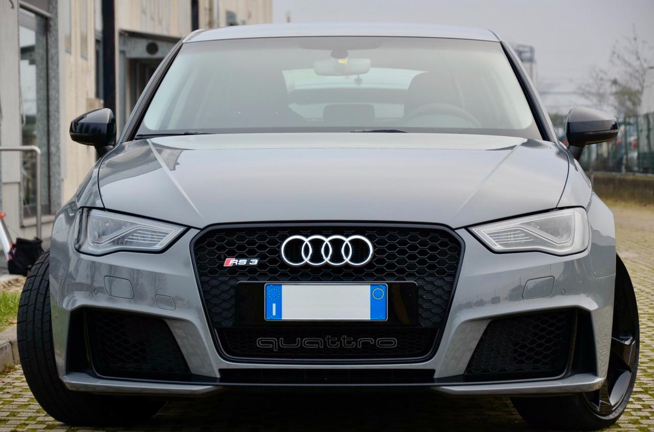 AUDI RS3 SPB 2.5 TFSI QUATTRO S-TRONIC 367cv, ECCELLENTI CONDIZIONI, PRIMA VERNICE, TUTTI SERVICE UFF AUDI, UFF ITALIANA, SCARICO RS, PERMUTE