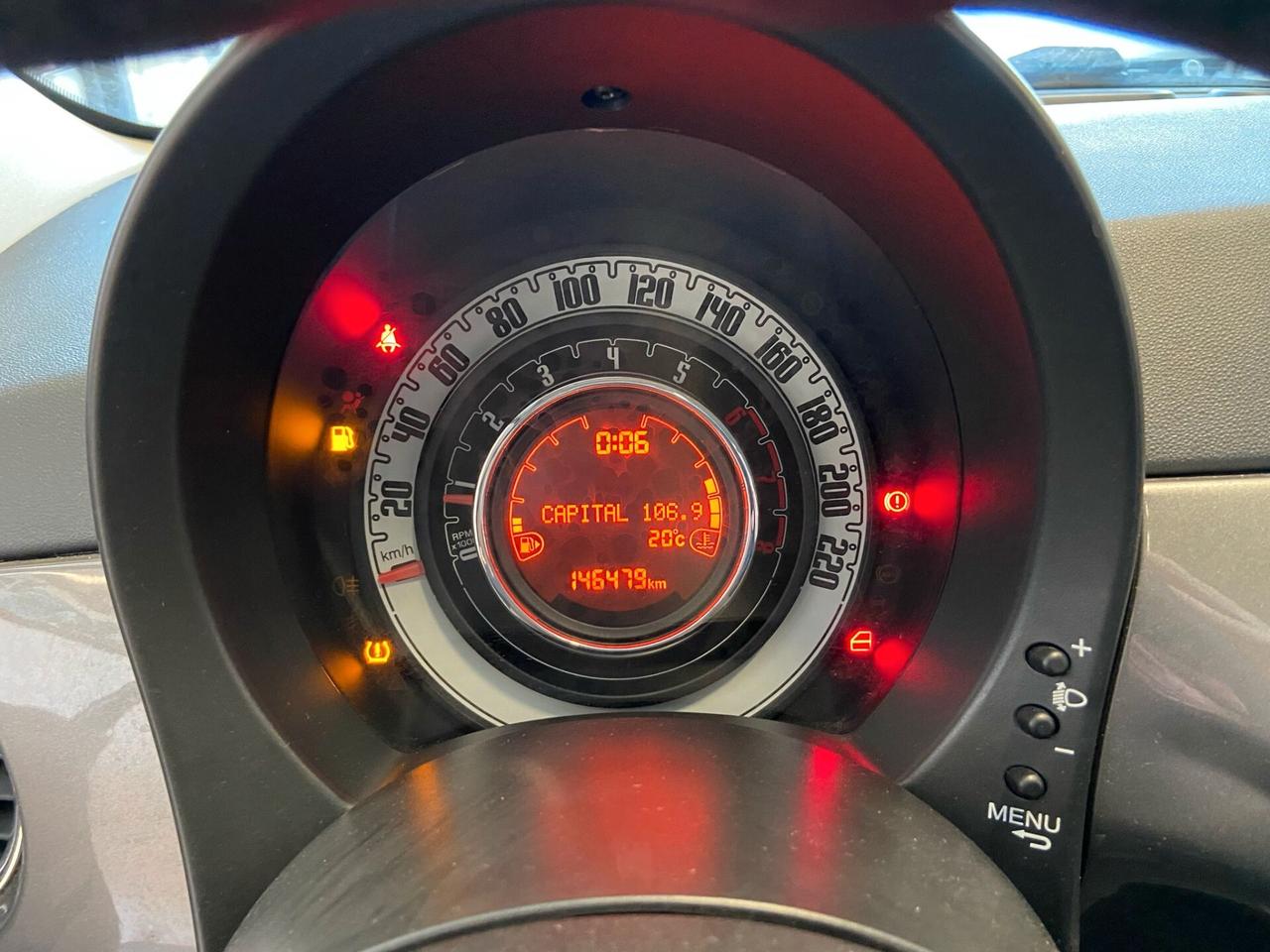 Fiat 500 1.2 Lounge Tettuccio