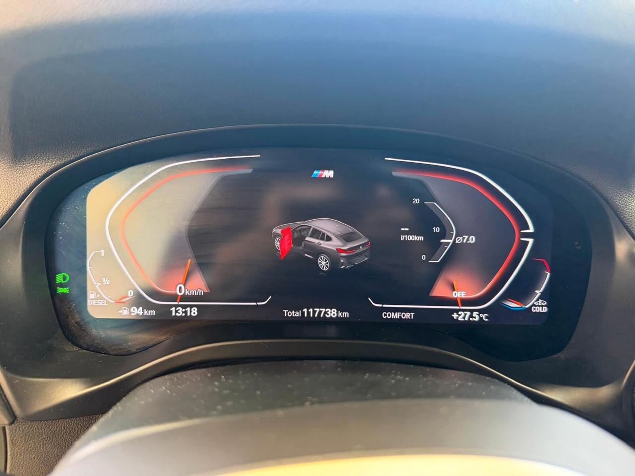 BMW X4 M-SPORT 2.0 DIESEL/IBRIDA 190CV
