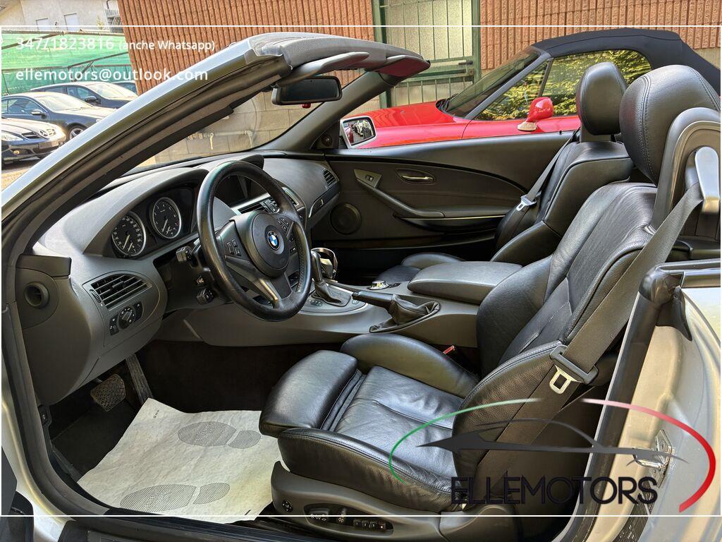 BMW Serie 6 E64 Cabrio 645 Ci Cabrio 4.4 V8 333 CV Automatica – Pelle – Navi
