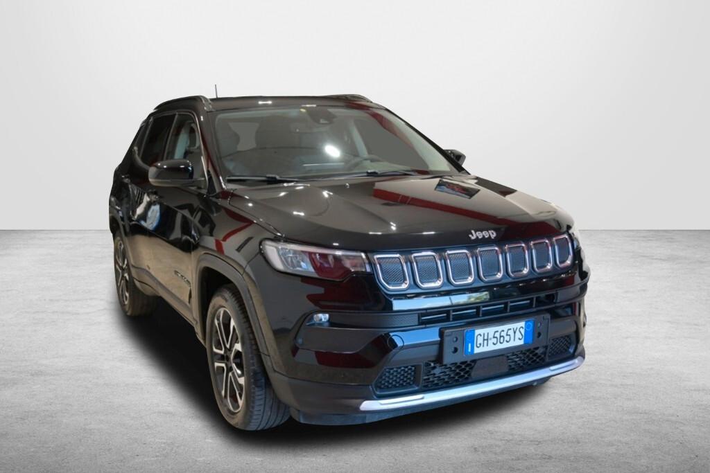 JEEP COMPASS 1.6 M-JET 16V 130CV 6M. 2WD LIMITED ( FARI LED - COCKPIT - ADAPTIVE CRUISE - PELLE - MIRROR - PDC - TELECAMERA POST. - CERCHI 18 )