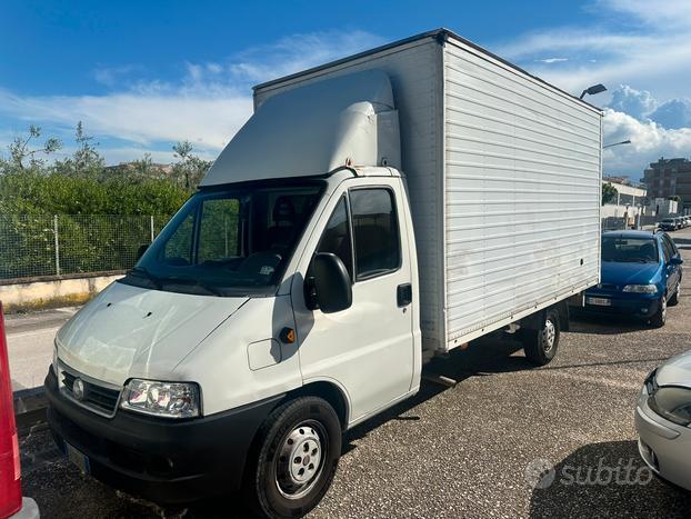 Fiat ducato cassone alto motore rifatto diesel