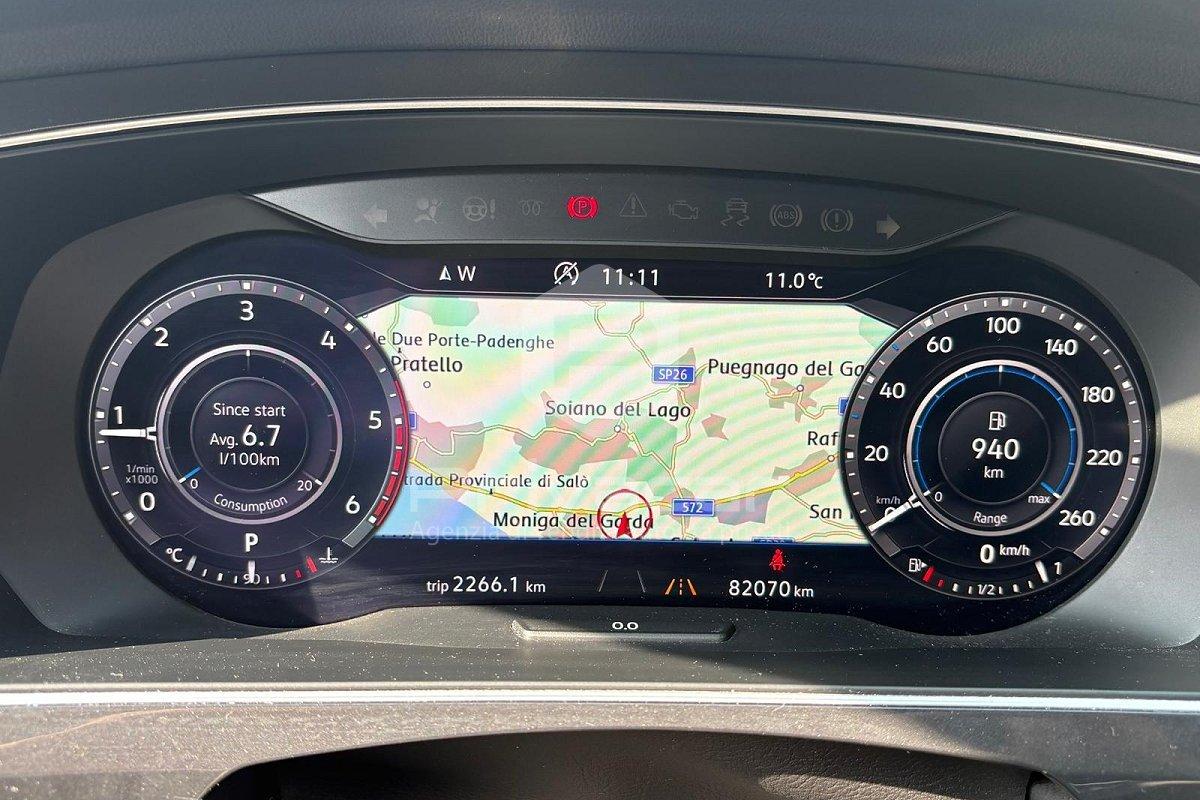 VOLKSWAGEN Tiguan 2.0 TDI 190 CV SCR DSG 4MOTION Advanced BMT