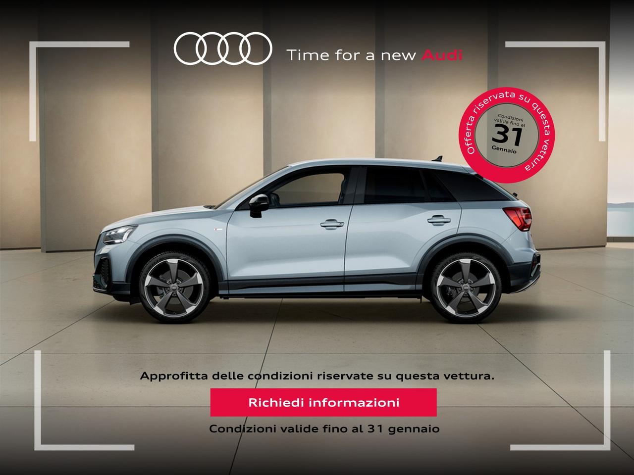 Audi Q2 35 2.0 tdi identity black s-tronic