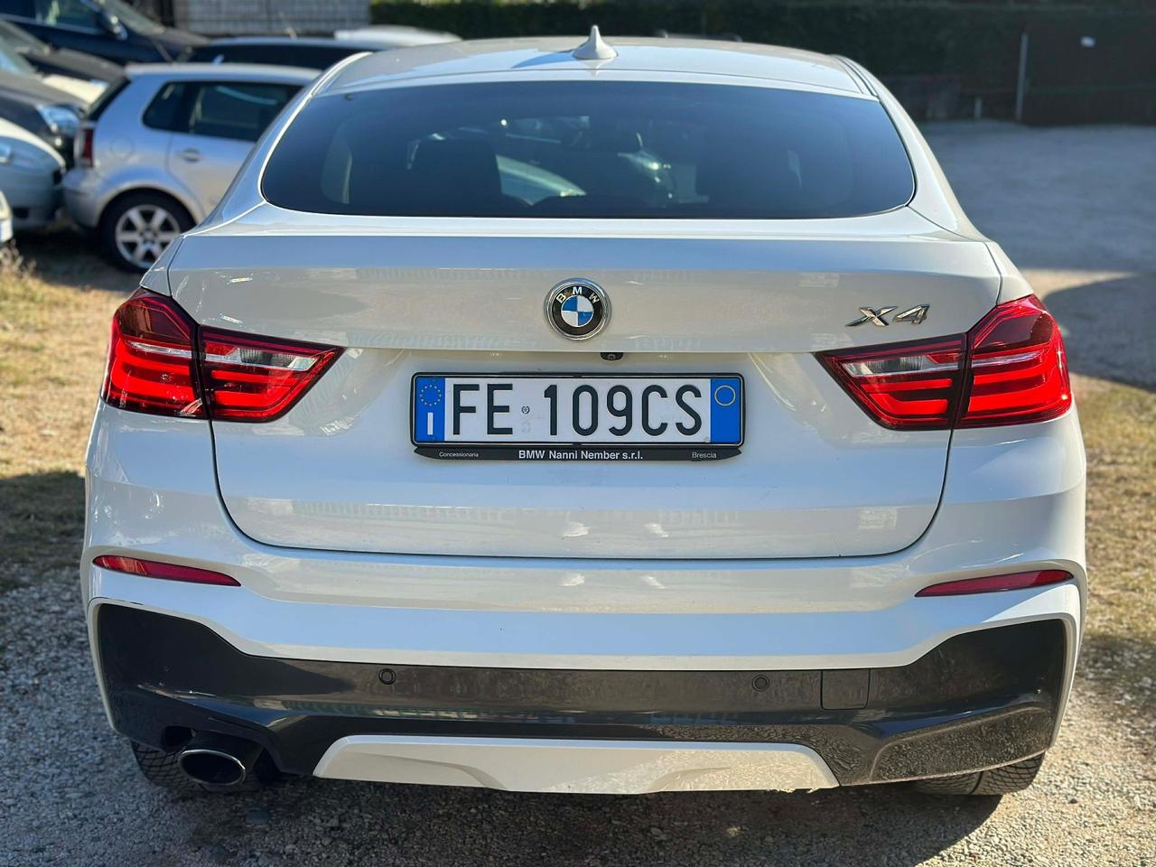 Bmw X4 xDRIVE20d MSPORT EURO6 KMCERT GARANZ UNICOPR