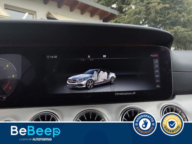 Mercedes-Benz Classe E Cbr E CABRIO 220 D PREMIUM 4MATIC AUTO