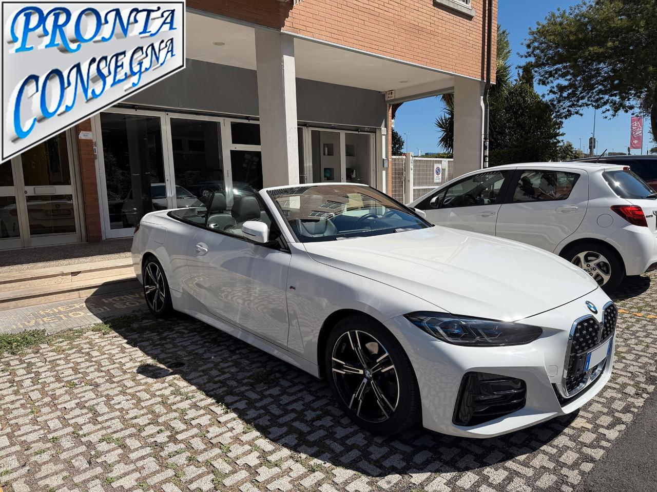 Bmw 420 i M Sport Cabrio full optional prezzo reale no vincolo finanziamento air scarf leve al volante