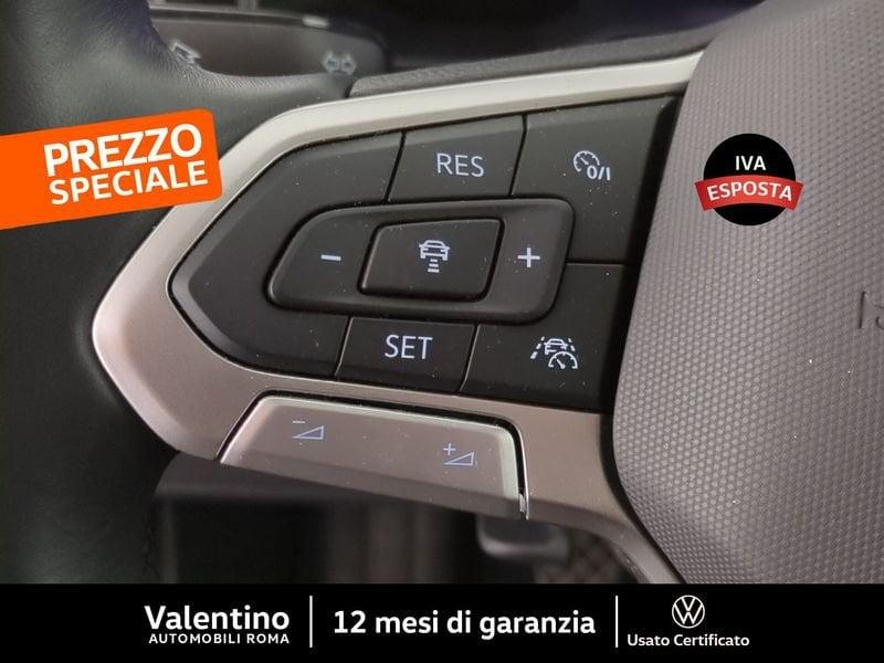 Volkswagen Taigo 1.0 TSI 110 CV Life