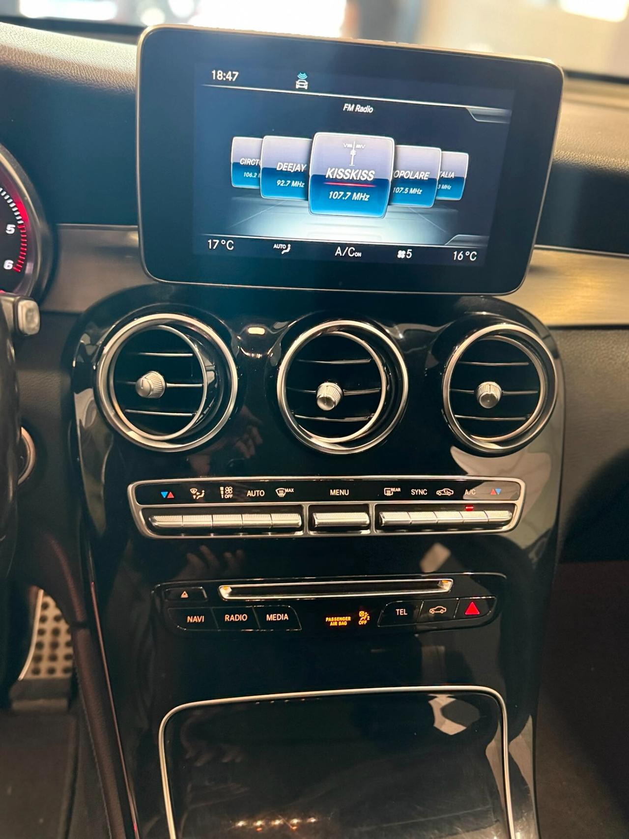 MERCEDES BENZ GLC 250D Anno 2017 AMG 2.1 DIESEL EURO6