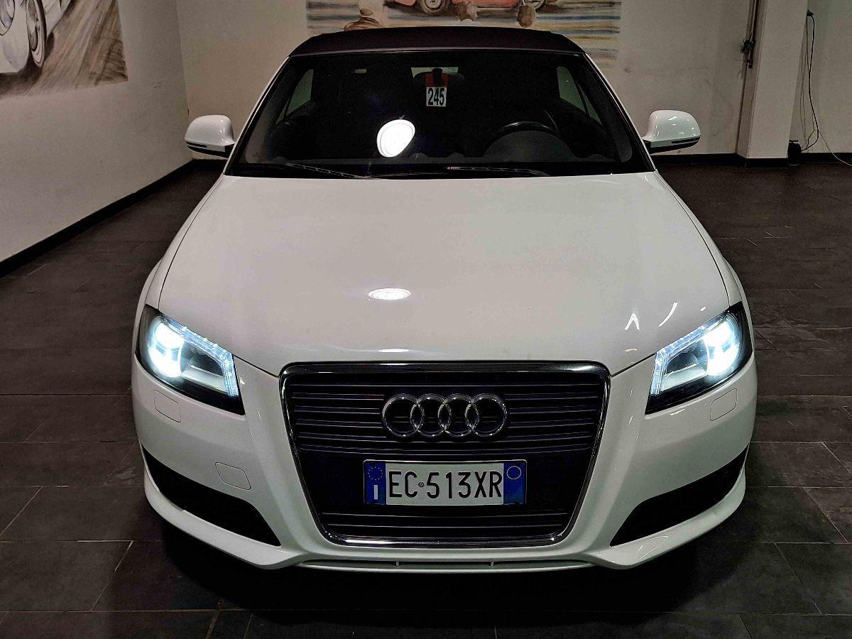 AUDI A3 Cabrio 1.6 TDI Ambition - XENO - PELLE NERA - UNICO-PROPR -