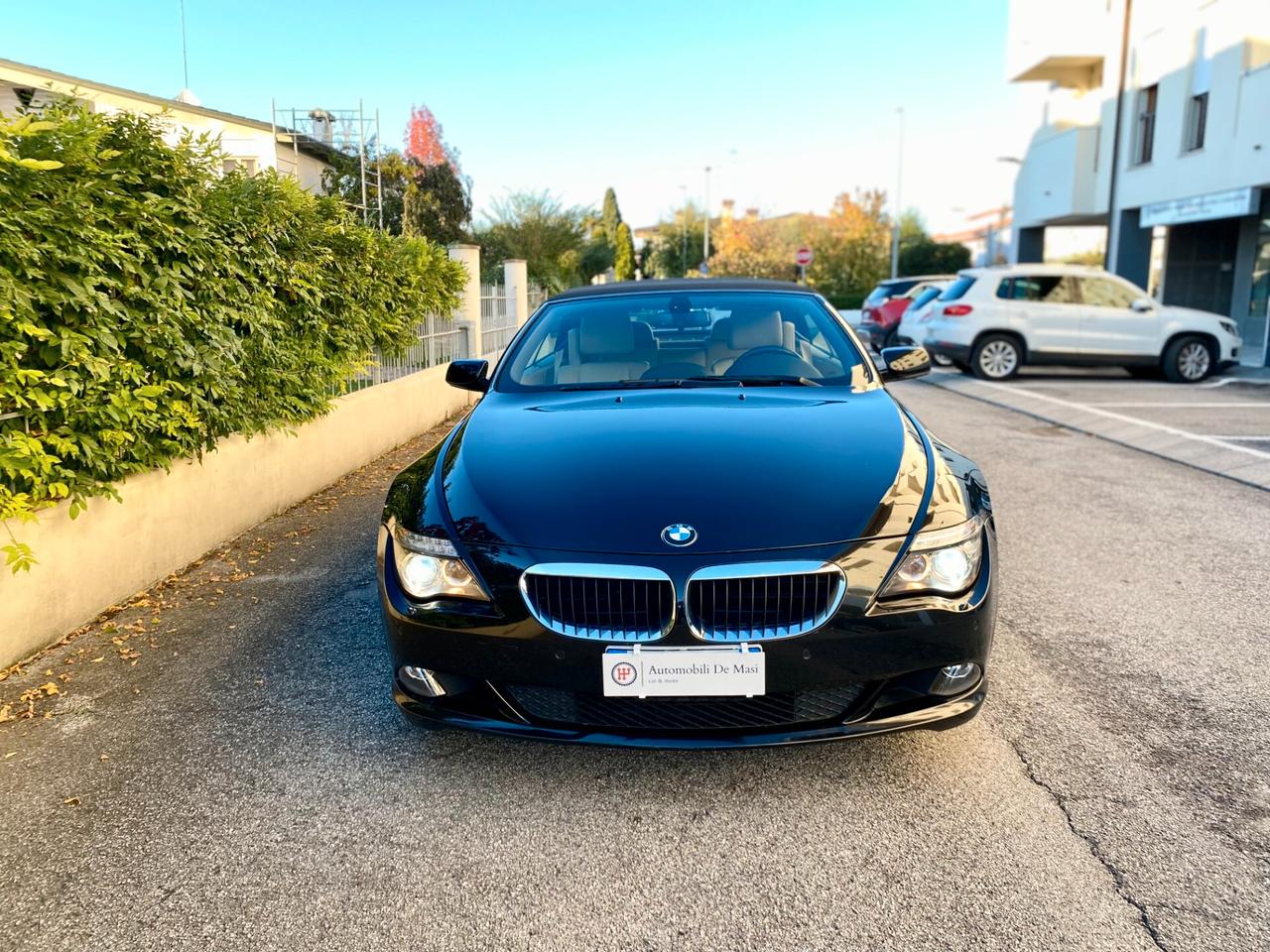 BMW Serie 635d Cabrio auto 286cv TAGLIANDI CERTIFICATI BMW