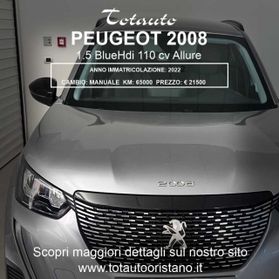 PEUGEOT 2008 BlueHDi 110 S&S Allure