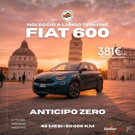 NOLEGGIO LUNGO TERMINE Fiat 600 Hybrid 110 CV DCT MHEV Business NOLEGGIO