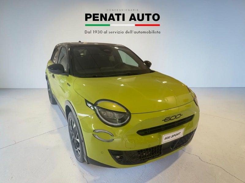 FIAT 600 1.2 Hybrid 145cv Sport Ed Milano Cortina 26