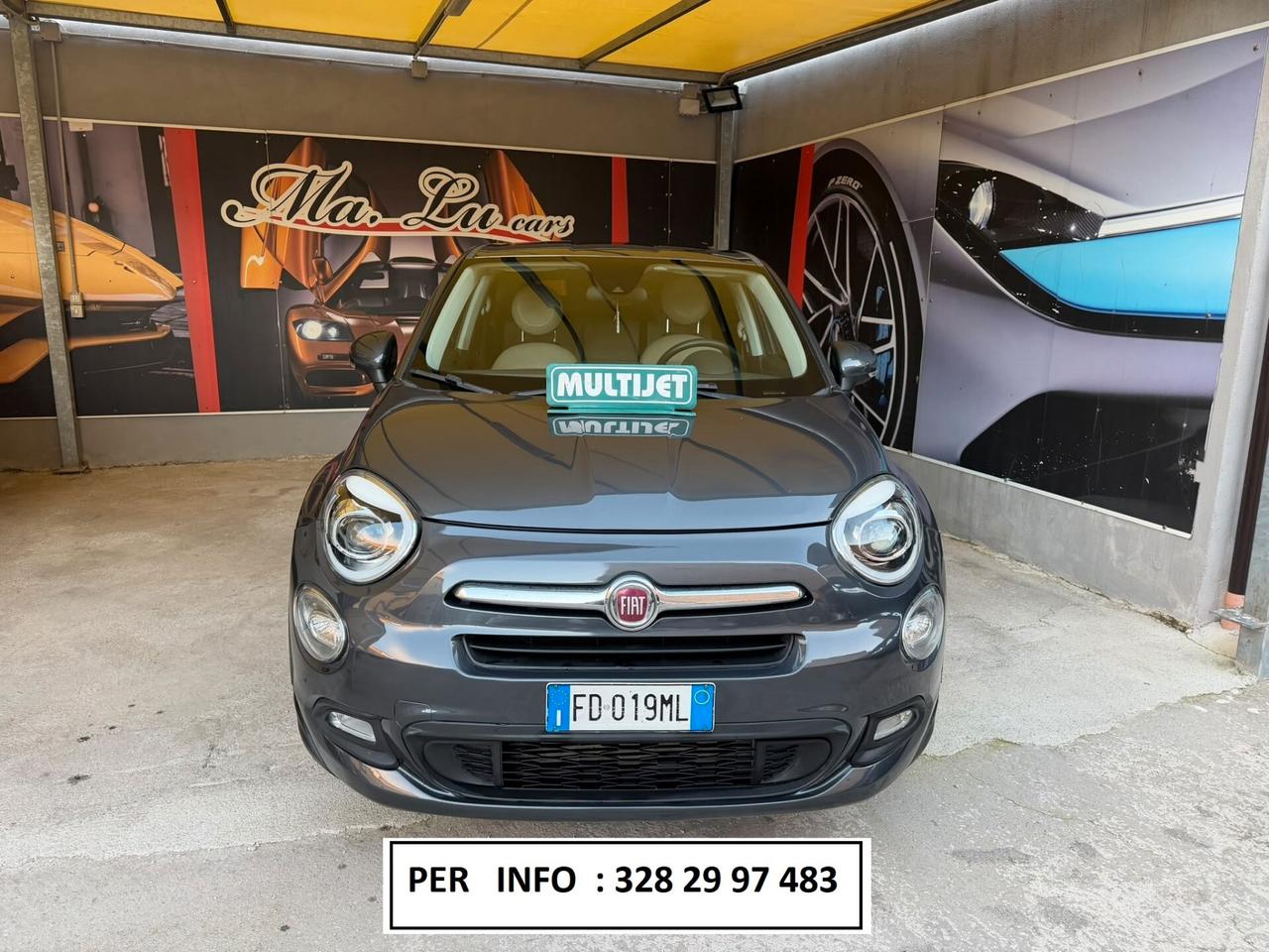 Fiat 500X 1.6cc diesel 12 mesi garanzia-2016