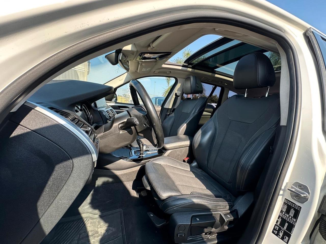 Bmw X3 xDrive20d Msport 190CV 2019 TETTO PAN E APRI-CAMBIO AUTOM-FARI A LED