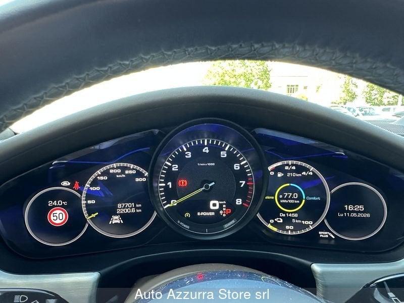 Porsche Panamera 2.9 4 E-Hybrid *21'', TETTO, PDLS, BOSE, SERVICE PORSCHE, PROMO AZZURRA*