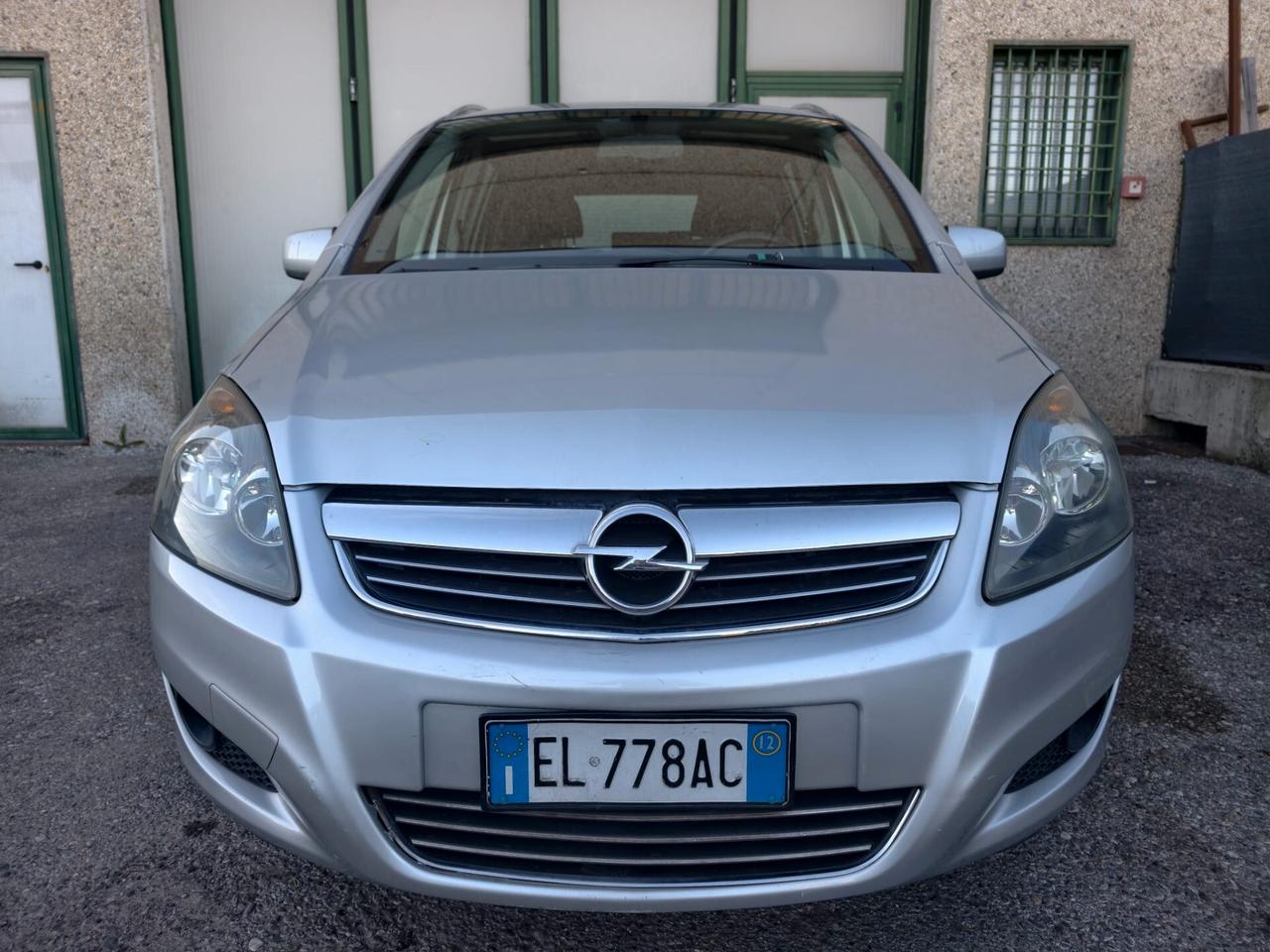 OPEL ZAFIRA 1.6 BENZINA EURO 5 GANCIO TRAINO 7 POSTI 2012