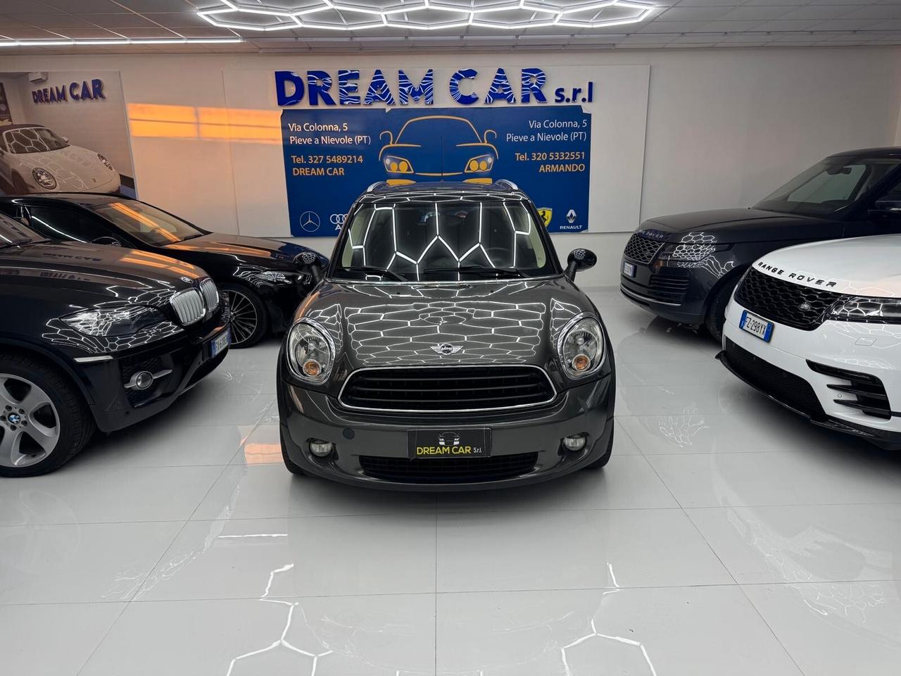 Mini Cooper D Countryman 1.6 diesel 111Cv -Ok Neopatentati