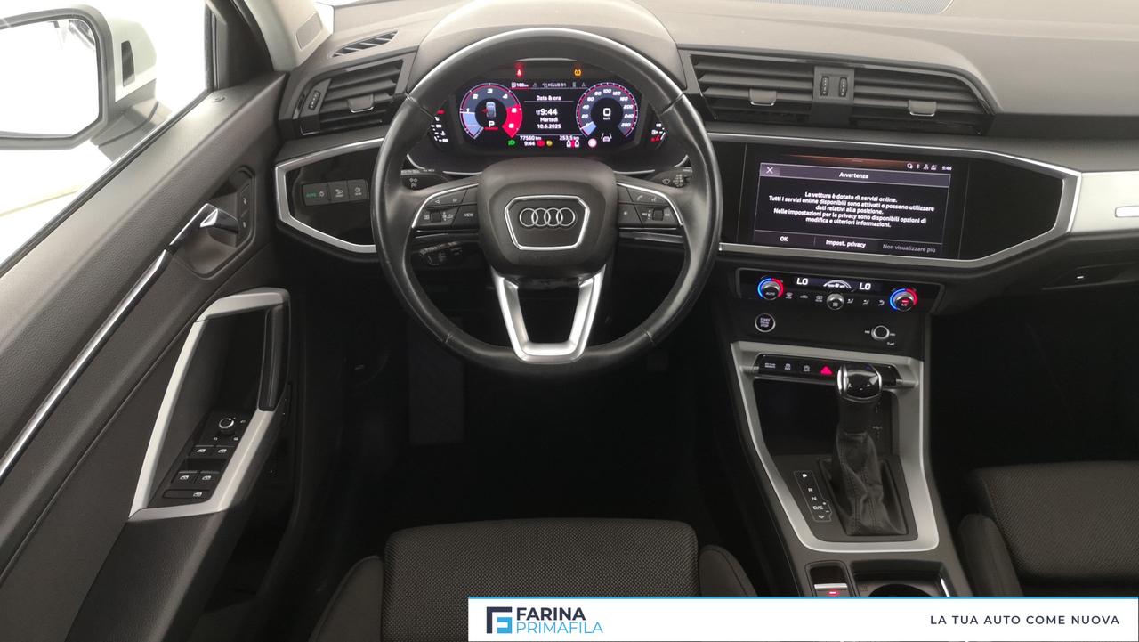 AUDI Q3 2019 Sportback - Q3 Sportback 35 2.0 tdi S line edition s-tronic