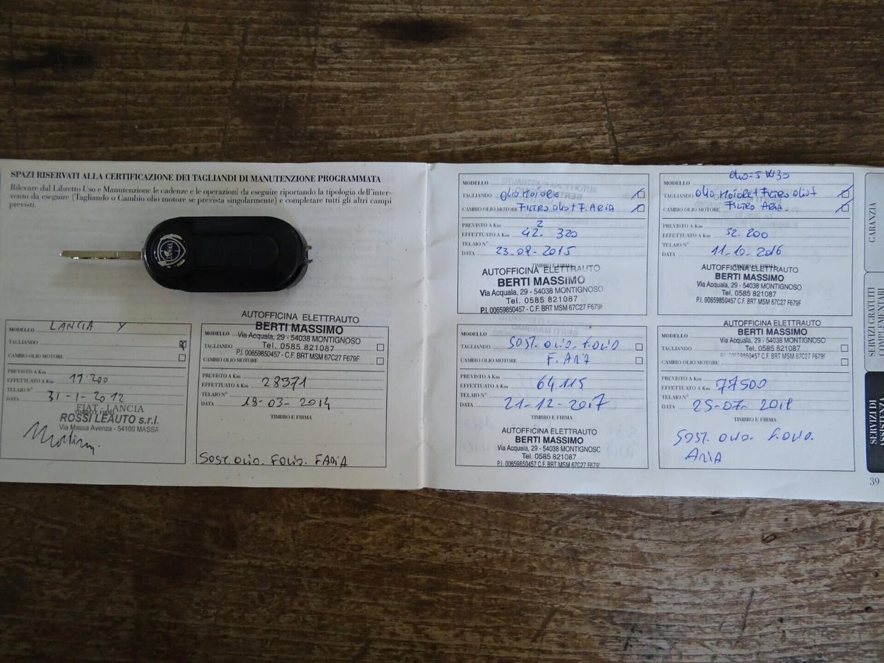 Lancia Ypsilon 1.2 69 CV UNYCA OK NEOPATENTATI