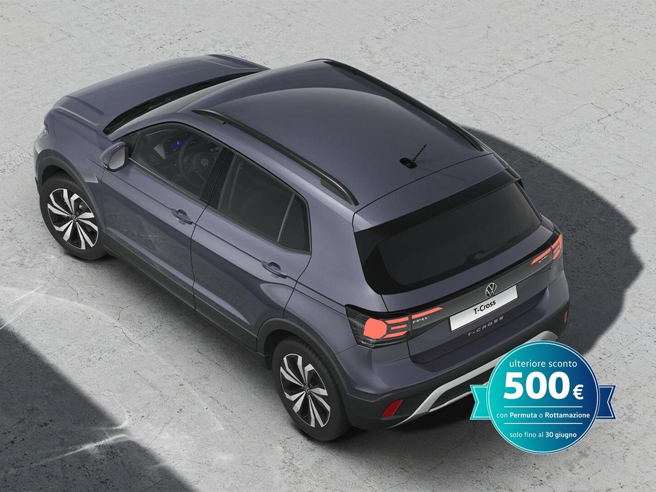 Volkswagen T-Cross 1.0 tsi edition plus 115cv dsg