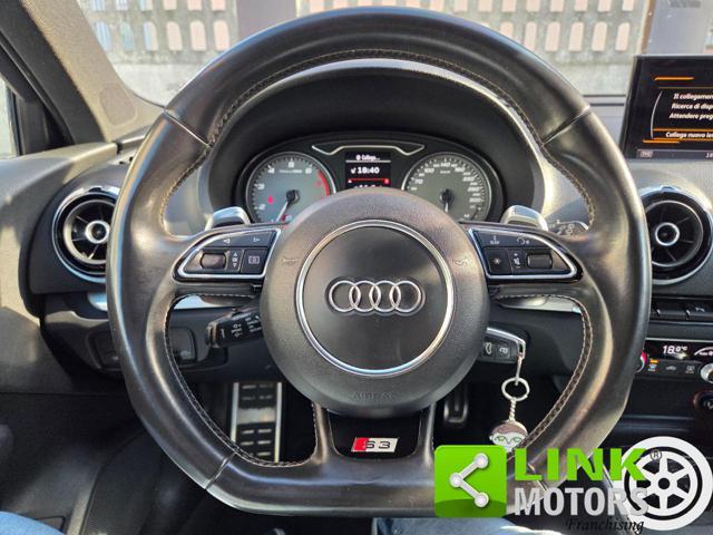 AUDI S3 SPB 2.0 TFSI quattro GARANZIA INCLUSA