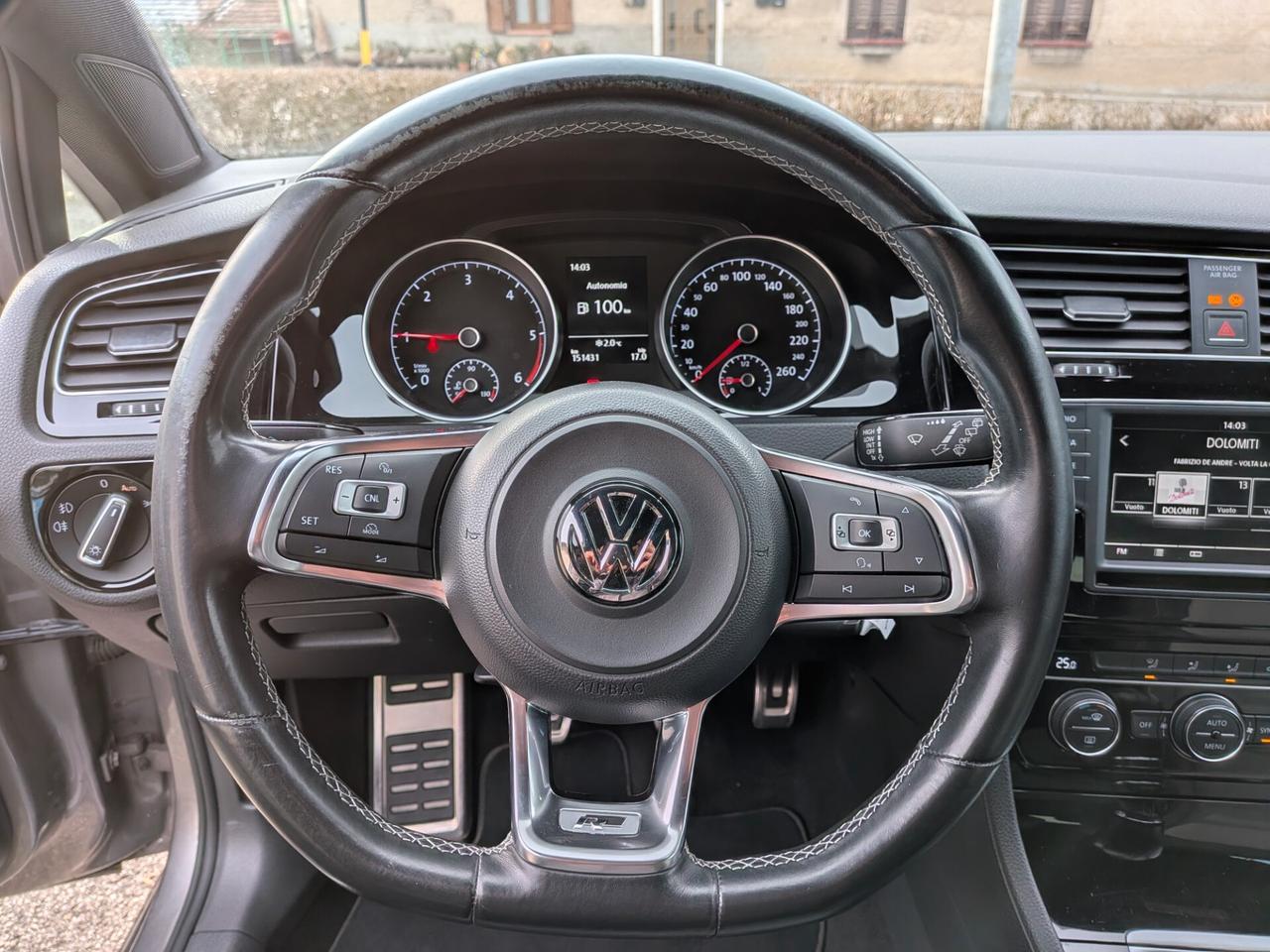 VW GOLF VII 1.6 TDI 110CV R-LINE