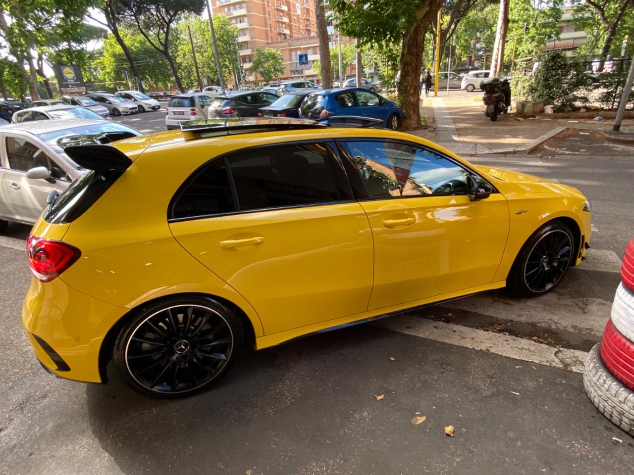 Mercedes-benz A35 AMG AERODYNAMIC PACK TETTO 19” BLACK