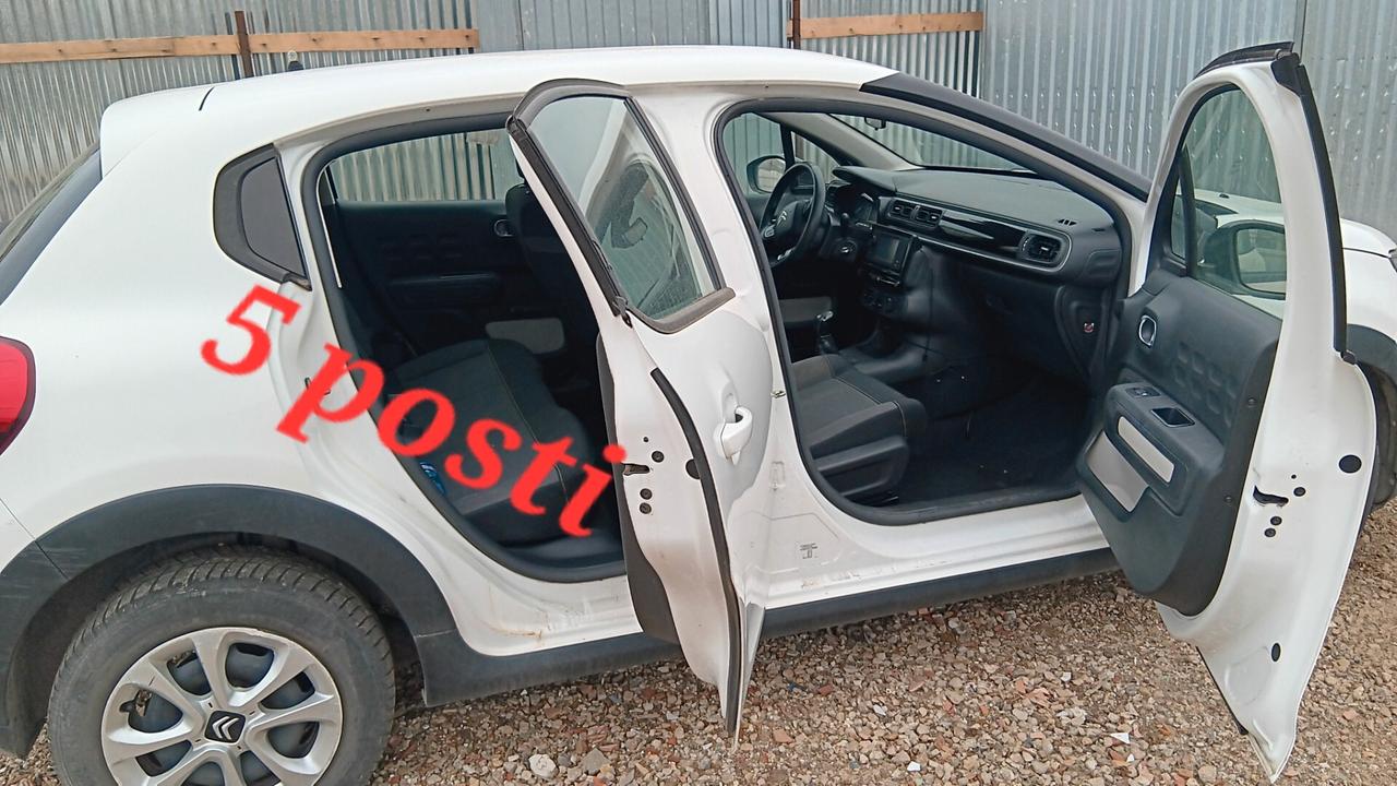 Citroen C3 AUTOVETTURA INCIDENTATA SINISTRATA MONDIALCARS 020