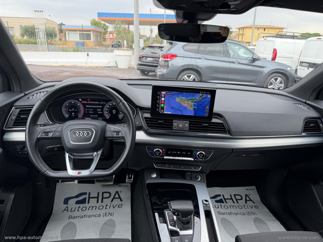 AUDI Q5 2.0TDI mild hybrid S-tronic S-line FULL LED PELLE NAVI BLACK EDITION CARPLAY