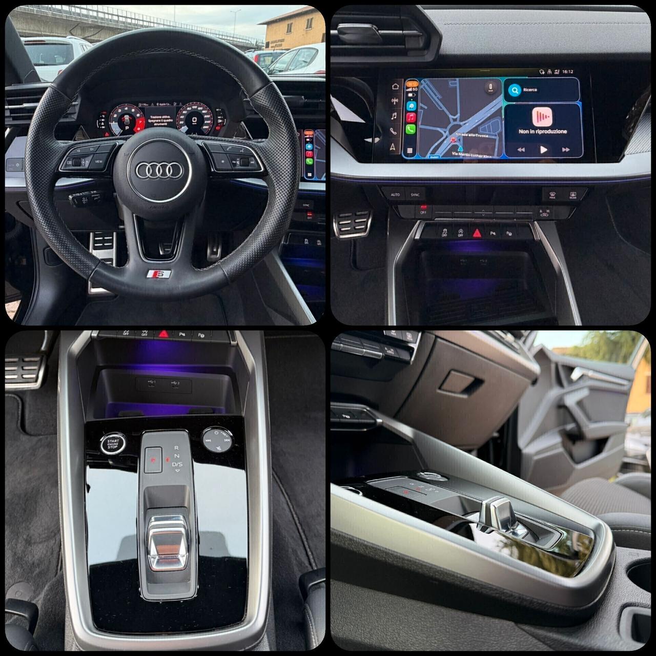 Audi A3 SPB 30 TFSI S tronic S line OK NEOPATENTATI