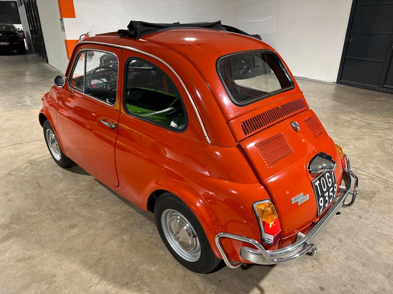 Fiat 500L CABRIO - MOTORE 126 - ROSSO CORALLO - RESTAURATA