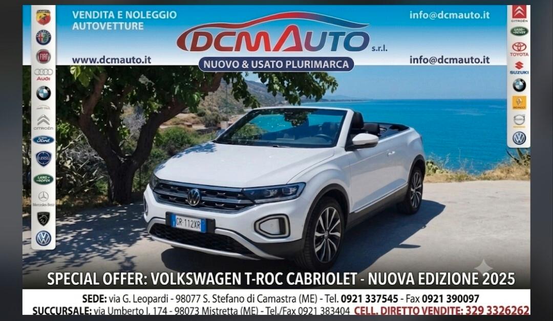 Volkswagen T-Roc Cabriolet 1.0 TSI Style