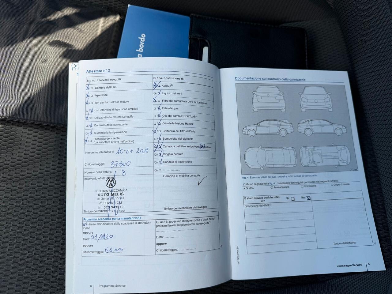 VOLKSWAGEN Golf 7 Variant 1.6 TDI UNIPRO' GARANTITA