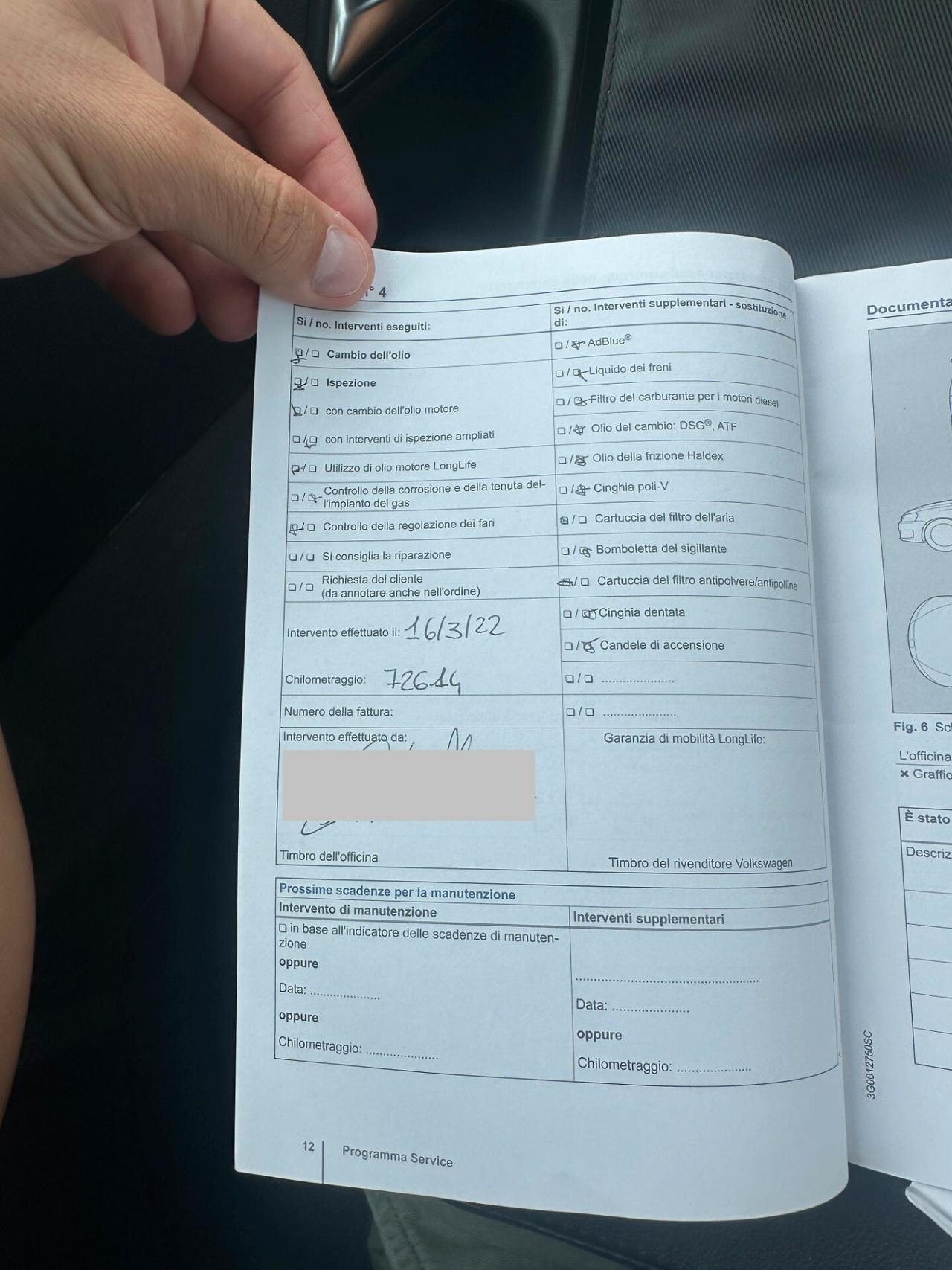 VOLKSWAGEN POLO 1,0 MPI-TAGLIANDI VOLKS-EURO 6