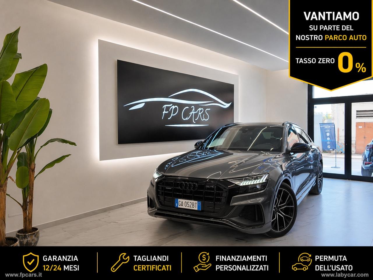 AUDI Q8 50 TDI 286 CV quattro tiptronic S LINE TETTO APRIBILE