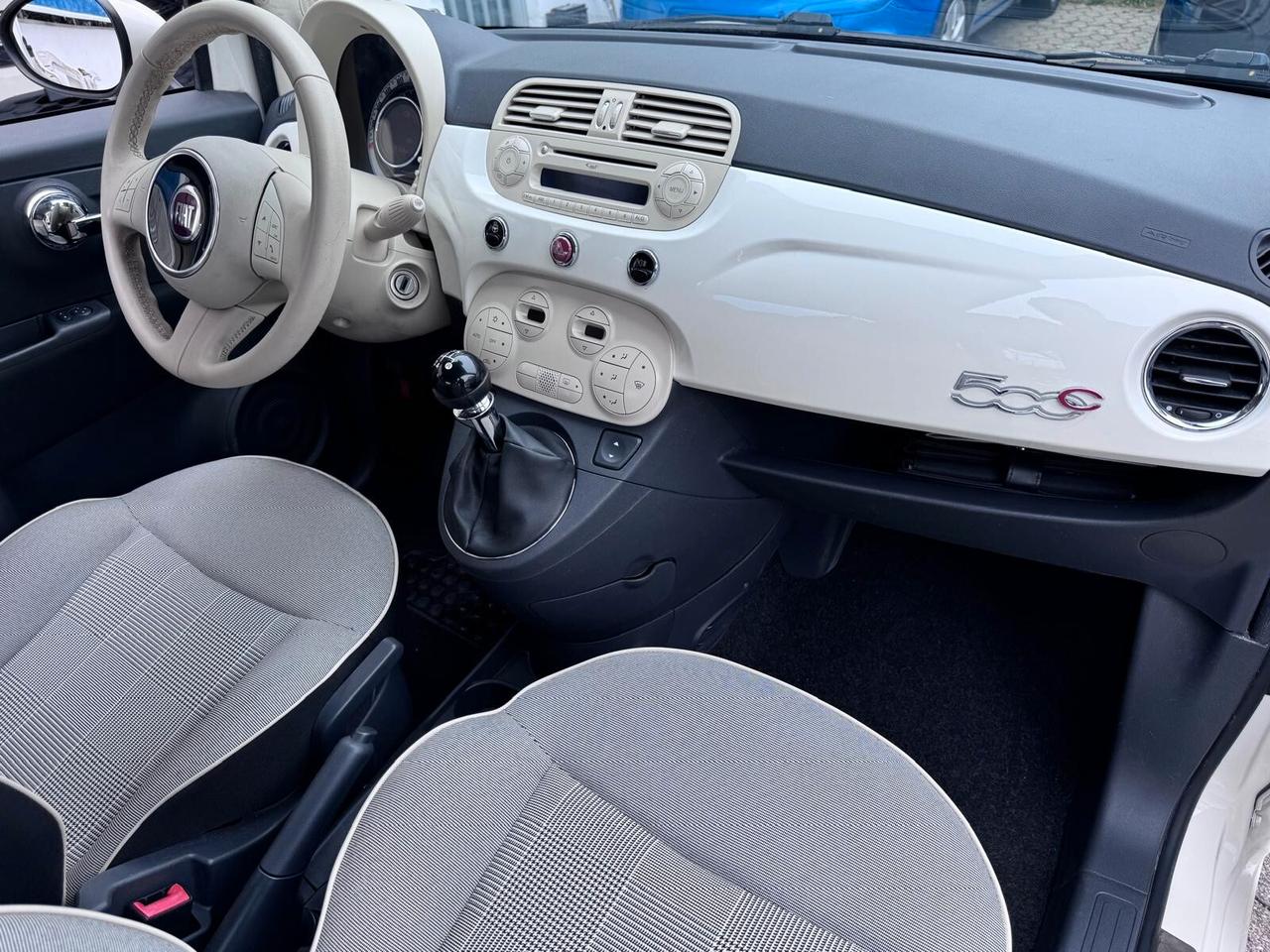 Fiat 500 C 1.2 Lounge*EURO6*NEOPATENTATI