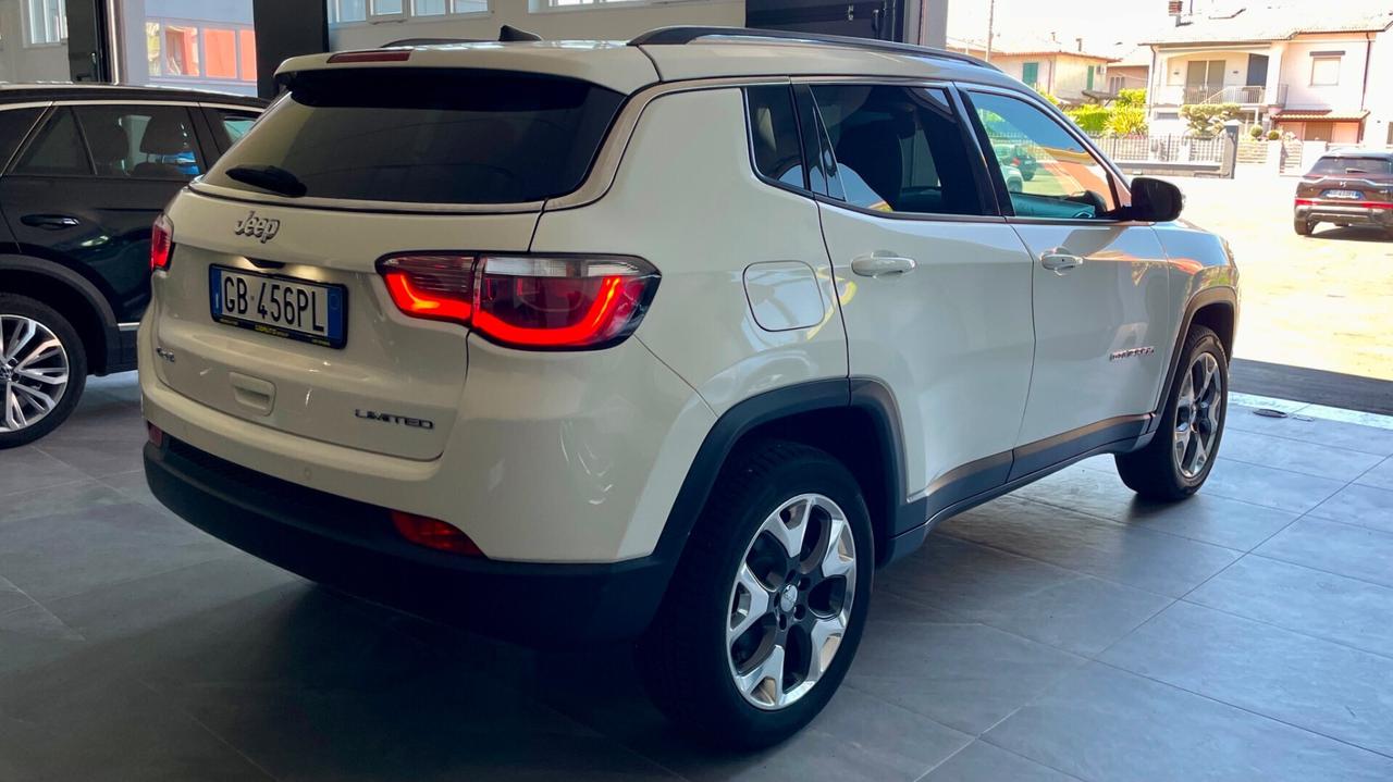 JEEP COMPASS 4WD 2.0 MJT LIMITED 140CV - FULL LED, PELLE, CAR PLAY, NEOPATENTATI